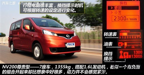 日產(chǎn) 鄭州日產(chǎn) 日產(chǎn)nv200 2010款 1.6 尊貴型