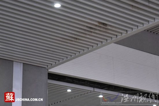 南京暴雨致高鐵南站出現(xiàn)漏水地基下沉(組圖)