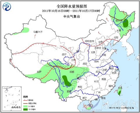 冷空氣影響內(nèi)蒙東北地區(qū) 全國(guó)大部氣溫回升