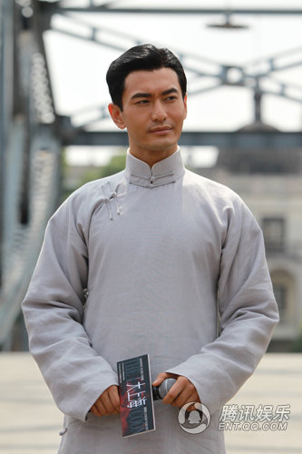 周潤(rùn)發(fā)黃曉明大上海探班發(fā)布會(huì)