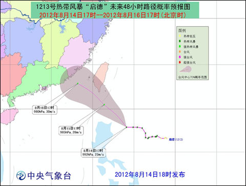 啟德臺風(fēng)強度加強 臺風(fēng)啟德最新消息