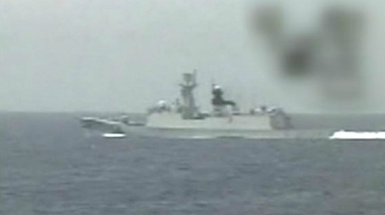 中國護衛(wèi)艦抵達釣魚島