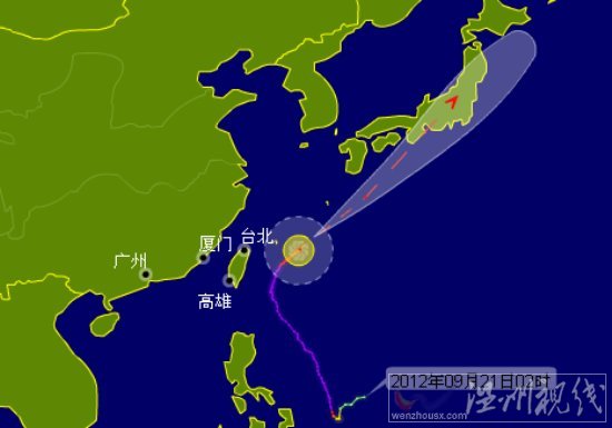 超強(qiáng)臺(tái)風(fēng)杰拉華路徑