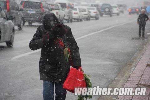 河北19日全省風(fēng)力較大 張家口承德有中到大雪