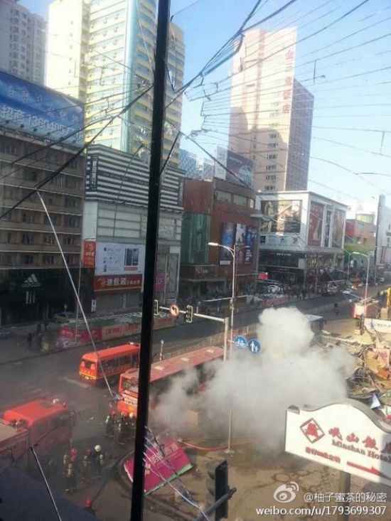 沈陽(yáng)太原街爆炸