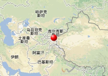 吉爾吉斯斯坦和中國(guó)交界發(fā)生4.0級(jí)地震
