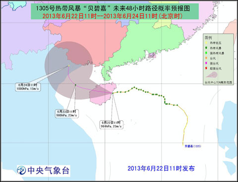 海南貝碧嘉臺風今天11點11分登陸海南潭門鎮(zhèn)