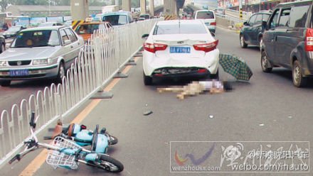 沈陽珠林橋車禍現(xiàn)場圖片