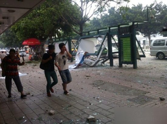 廣州白云區(qū)爆炸
