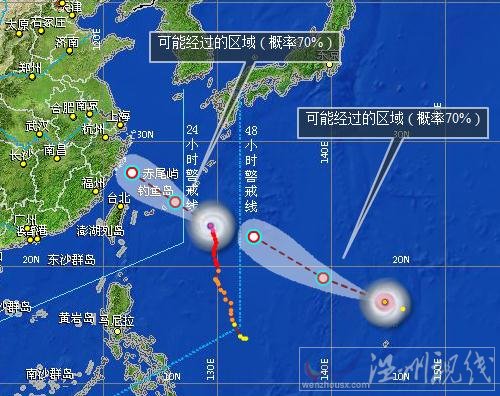 今年最后兩個臺風(fēng)都在往浙江刮
