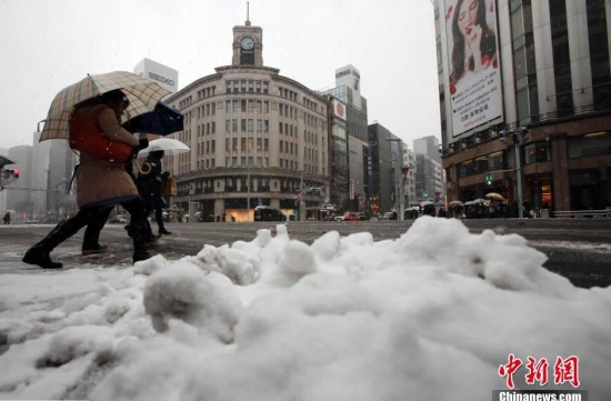 強(qiáng)降雪襲擊日本