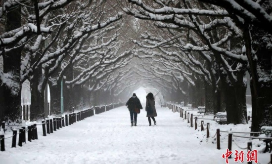 強(qiáng)降雪襲擊日本