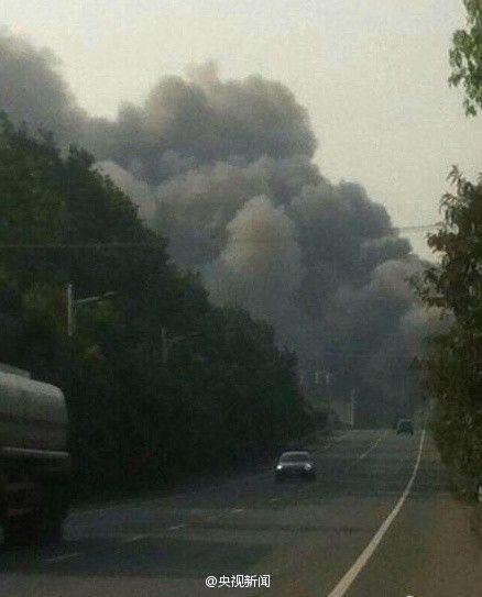 溧陽爆炸是謠言 化工廠油桶自燃被誤認(rèn)為爆炸