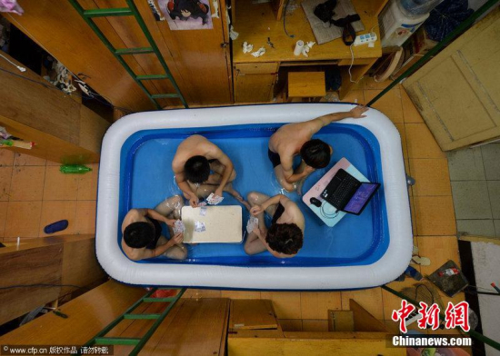 華中師范大學宿舍現(xiàn)避暑神器