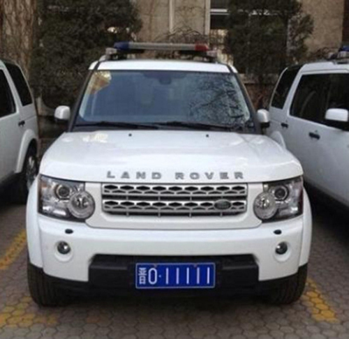 山西交警路虎車(chē)隊(duì)