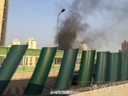 新昌路附近發生火災