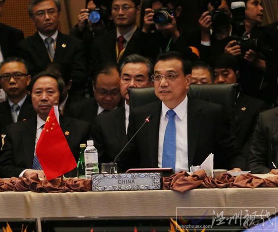 十八次東盟會議 中國領(lǐng)導(dǎo)人發(fā)言