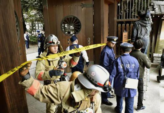靖國神社發(fā)生爆炸
