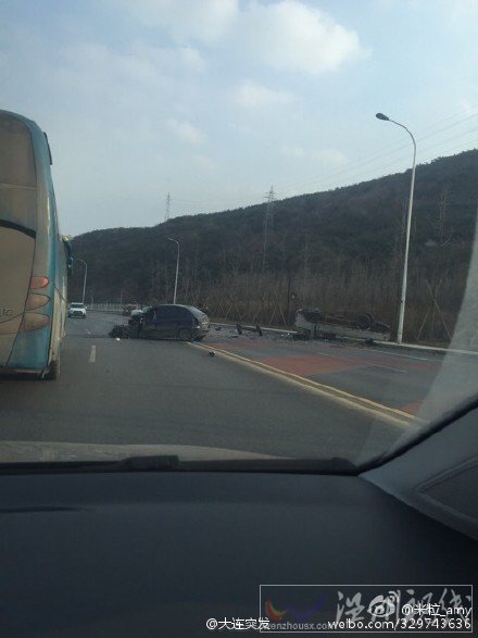 大連旅順慘烈車禍現(xiàn)場(chǎng)圖片