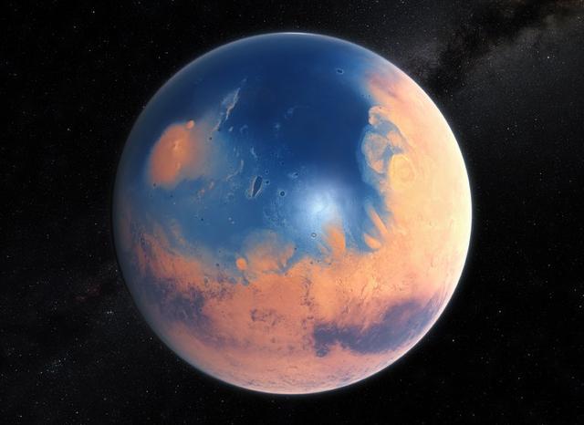 證據(jù)顯示三十四億年前火星曾發(fā)生海嘯 浪高120米