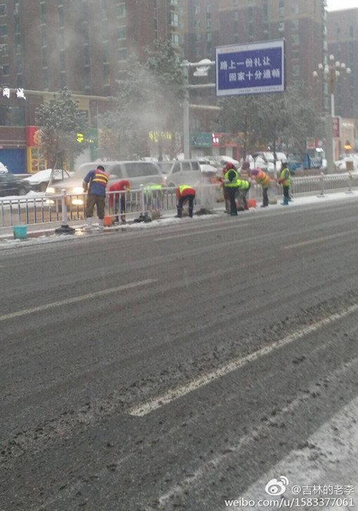 吉林冷空氣降溫達(dá)22℃ 吉林下雪大范圍降溫