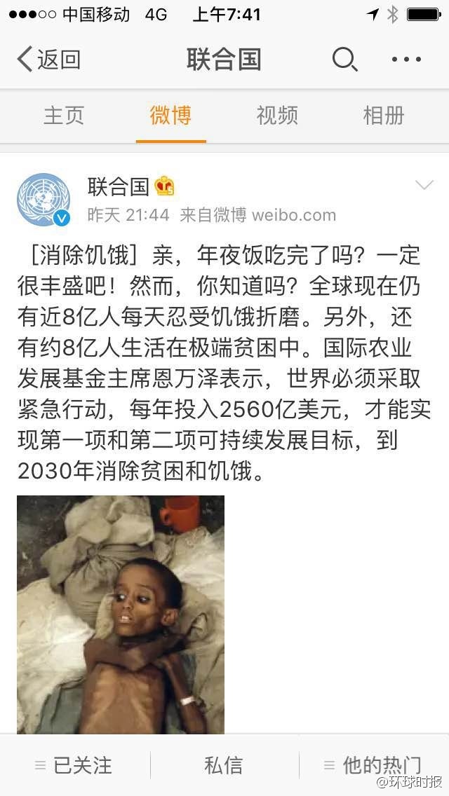 聯(lián)合國惹怒中網(wǎng)友