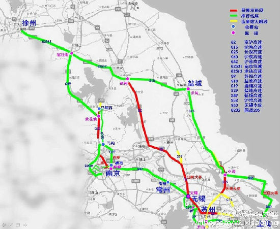 春節(jié)返程繞行線(xiàn)路