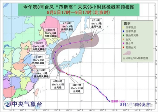 9號(hào)臺(tái)風(fēng)利奇馬路徑分析 登陸地點(diǎn)預(yù)測(cè)