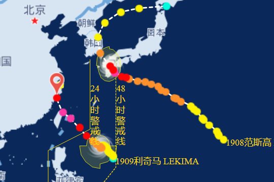 9號(hào)臺(tái)風(fēng)利奇馬路徑分析 登陸地點(diǎn)預(yù)測(cè)