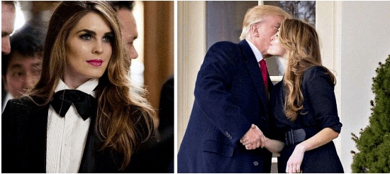 特朗普確診被誰感染 特朗普的美女助手霍普·?？怂? width=